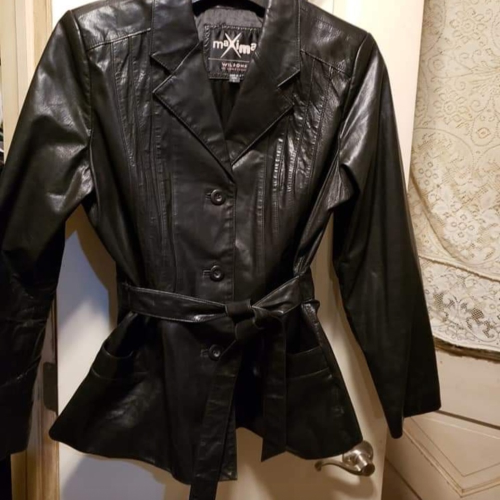 Wilsons Ladies Maxima Leather Jacket